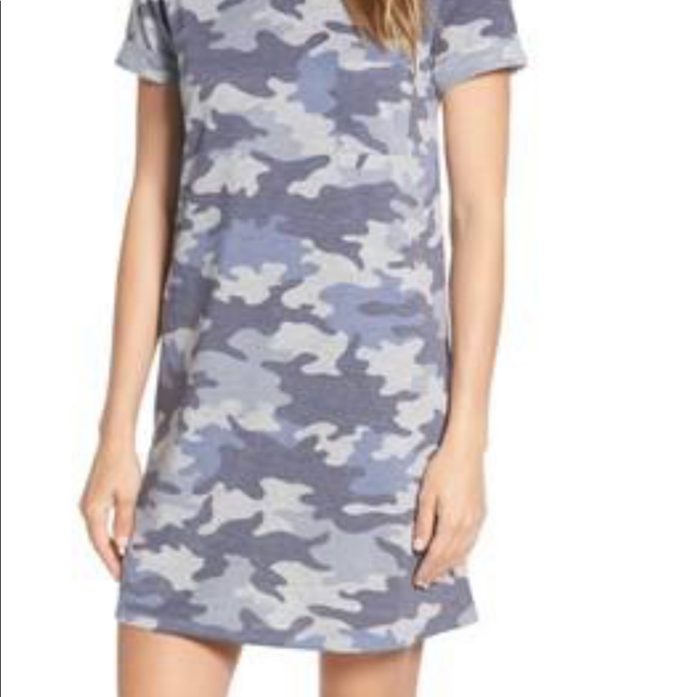 CASLON size medium knit camo dress